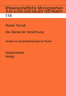 Buchcover Der Dienst der Versöhnung