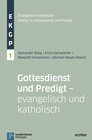 Buchcover Gottesdienst und Predigt - evangelisch und katholisch