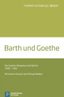 Buchcover Barth und Goethe
