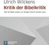 Buchcover Kritik der Bibelkritik