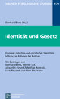 Buchcover Identität und Gesetz