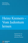 Buchcover Heinz Kremers - Vom Judentum lernen