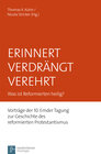 Buchcover Erinnert Verdrängt Verehrt