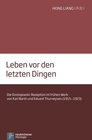 Buchcover Leben vor den letzten Dingen