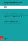 Buchcover MT-Jeremia und LXX-Jeremia 25–52