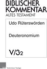 Buchcover Deuteronomium (13,1–19)