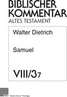 Buchcover Samuel (2 Sam 5,1-2 Sam 7,29)