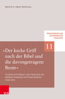 Buchcover »Der kecke Griff nach der Bibel und die davongetragene Beute«