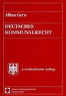 Buchcover Deutsches Kommunalrecht