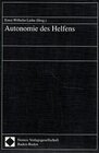 Buchcover Autonomie des Helfens