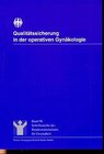 Buchcover Qualitätssicherung in der operativen Gynäkologie