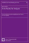 Buchcover Zivile Rechte für Antigone