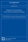 Buchcover Integrierter Umweltschutz in der neuesten Rechtsentwicklung