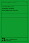 Buchcover Strukturprinzipien des Umweltvölkerrechts