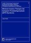 Buchcover Minimal-invasive Therapie der benignen Prostatahyperplasie (BHP-Syndrom)