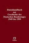 Buchcover Datenhandbuch zur Geschichte des Deutschen Bundestages 1949 bis 1999