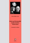 Buchcover Recht und Kriminalität im literarischen Widerschein