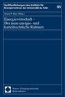 Buchcover Energiewirtschaft - Der neue energie- und kartellrechtliche Rahmen