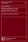 Buchcover Rationalismus in der praktischen Theorie