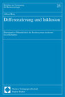 Buchcover Differenzierung und Inklusion