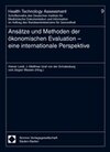 Buchcover Ansätze und Methoden der ökonomischen Evaluation - eine internationale Perspektive