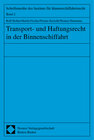 Buchcover Transport- und Haftungsrecht in der Binnenschiffahrt