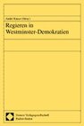 Buchcover Regieren in Westminster-Demokratien