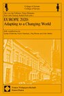 Buchcover EUROPE 2020: Adapting to a Changing World