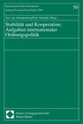 Buchcover Stabilität und Kooperation: Aufgaben internationaler Ordnungspolitik