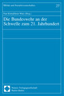 Buchcover Die Bundeswehr an der Schwelle zum 21. Jahrhundert