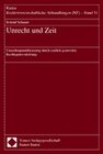 Buchcover Unrecht und Zeit