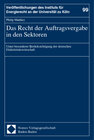 Buchcover Das Recht der Auftragsvergabe in den Sektoren