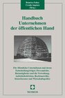 Buchcover Handbuch Unternehmen der öffentlichen Hand