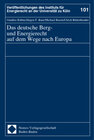 Buchcover Das deutsche Berg- und Energierecht auf dem Wege nach Europa