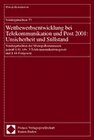 Buchcover Sondergutachten 33. Wettbewerbsentwicklung bei Telekommunikation und Post 2001: Unsicherheit und Stillstand