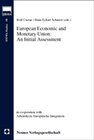 Buchcover European Economic and Monetary Union: An Initial Assessment