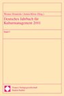 Buchcover Deutsches Jahrbuch für Kulturmanagement 2001