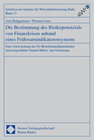 Buchcover Die Bestimmung des Risikopotenzials von Finanzkrisen anhand eines Frühwarnindikatorensystems