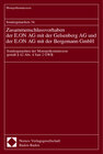 Buchcover Sondergutachten 34. Zusammenschlussvorhaben der E.ON AG mit der Gelsenberg AG und der E.ON AG mit der Bergemann GmbH