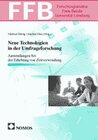 Buchcover Neue Technologien in der Umfrageforschung