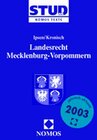 Buchcover Landesrecht Mecklenburg-Vorpommern
