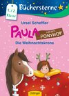 Buchcover Paula auf dem Ponyhof. Die Weihnachtskrone