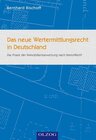 Buchcover Das neue Wertermittlungsrecht in Deutschland