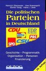 Buchcover Die politischen Parteien in Deutschland