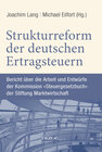 Buchcover Strukturreform der deutschen Ertragsteuern