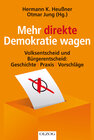 Buchcover Mehr direkte Demokratie wagen