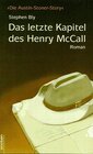 Buchcover Das letzte Kapitel des Henry McCall