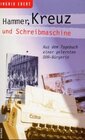 Buchcover Hammer, Kreuz und Schreibmaschine