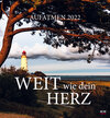 Buchcover Aufatmen 2022 - Wandkalender