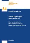 Buchcover Amtsträger oder Dienstleister?